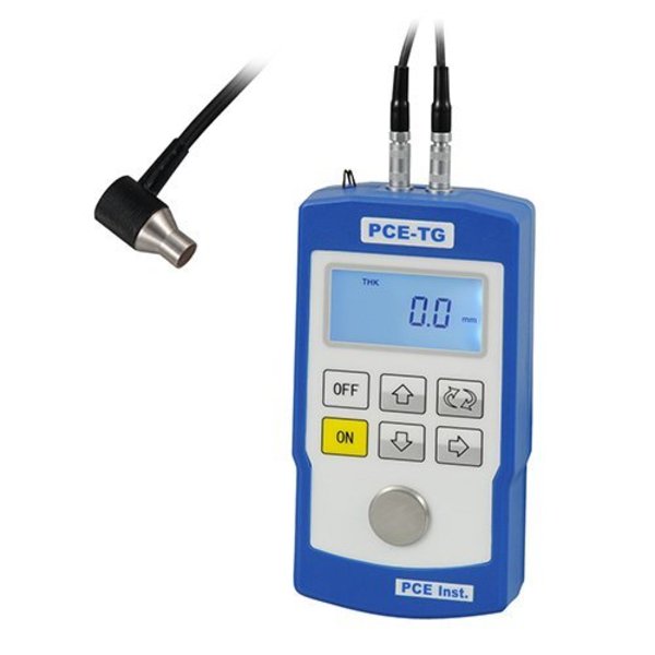 Pce Instruments Ultrasonic Thickness Tester, 1 to 30 mm / 0.04 to 1.18 in PCE-TG 120